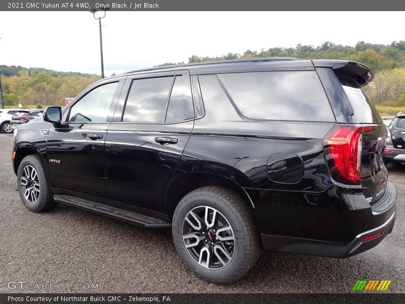 Onyx Black / Jet Black 2021 GMC Yukon AT4 4WD