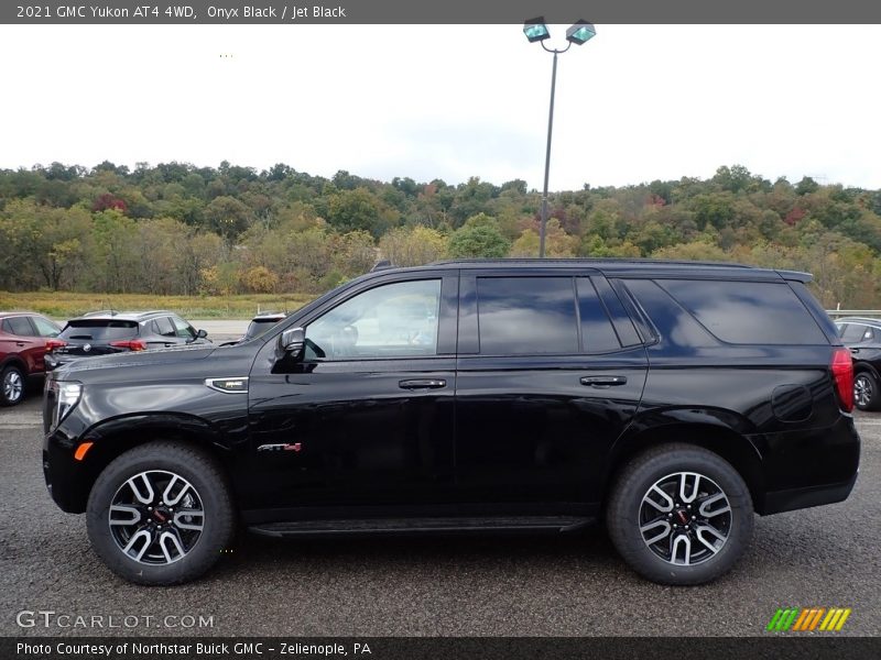 Onyx Black / Jet Black 2021 GMC Yukon AT4 4WD