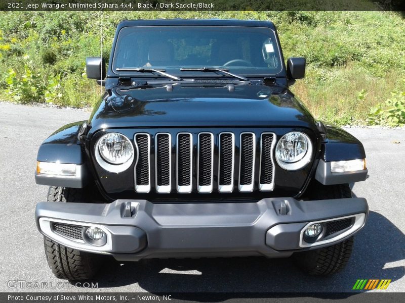 Black / Dark Saddle/Black 2021 Jeep Wrangler Unlimited Sahara 4x4