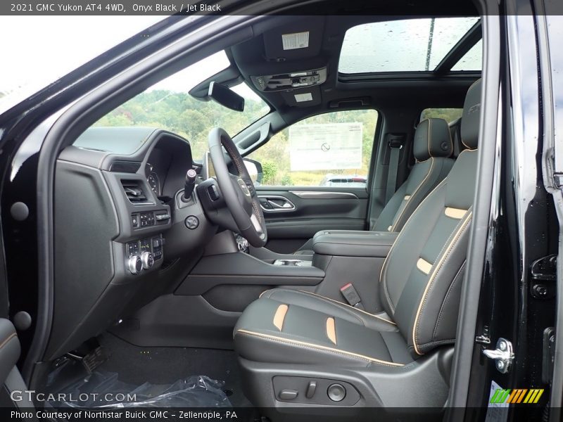 Onyx Black / Jet Black 2021 GMC Yukon AT4 4WD