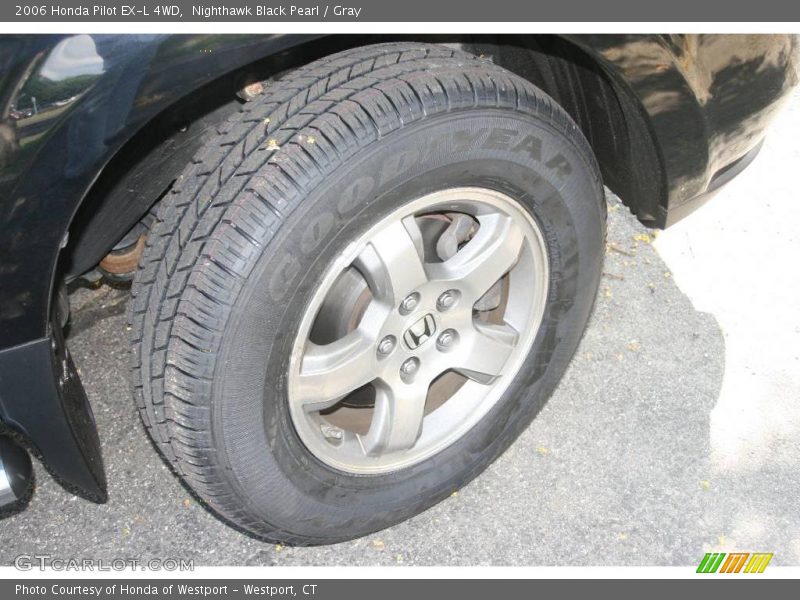 Nighthawk Black Pearl / Gray 2006 Honda Pilot EX-L 4WD