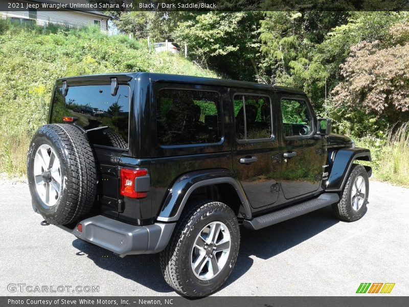 Black / Dark Saddle/Black 2021 Jeep Wrangler Unlimited Sahara 4x4