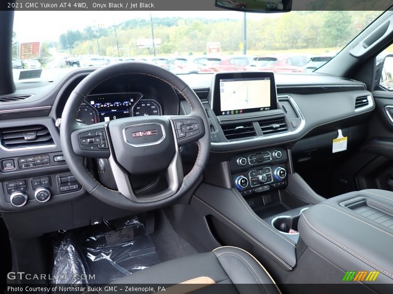 Onyx Black / Jet Black 2021 GMC Yukon AT4 4WD