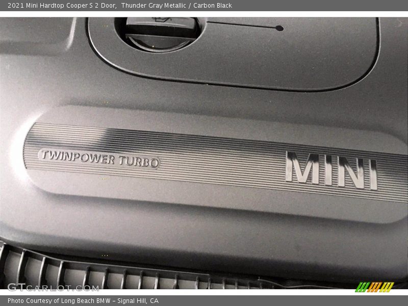 Thunder Gray Metallic / Carbon Black 2021 Mini Hardtop Cooper S 2 Door