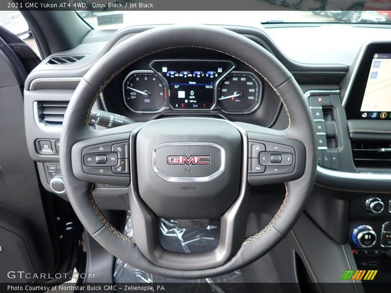 Onyx Black / Jet Black 2021 GMC Yukon AT4 4WD