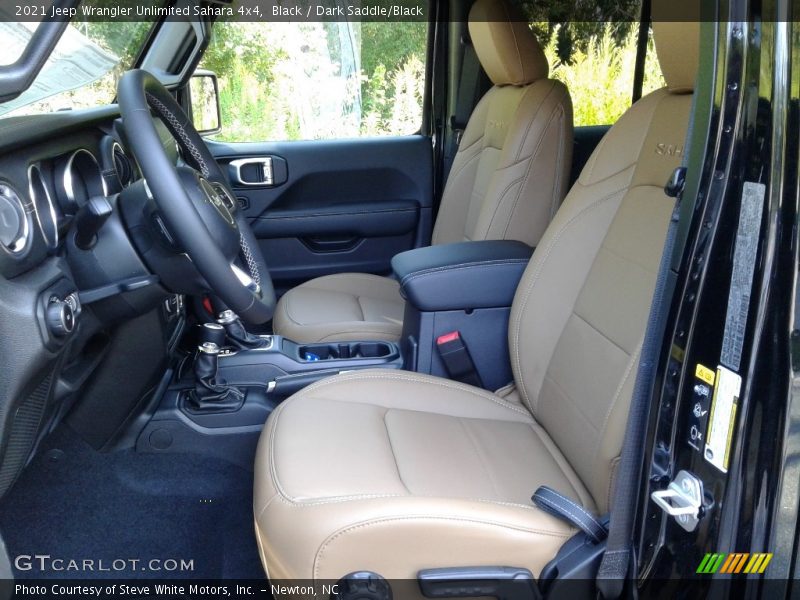  2021 Wrangler Unlimited Sahara 4x4 Dark Saddle/Black Interior