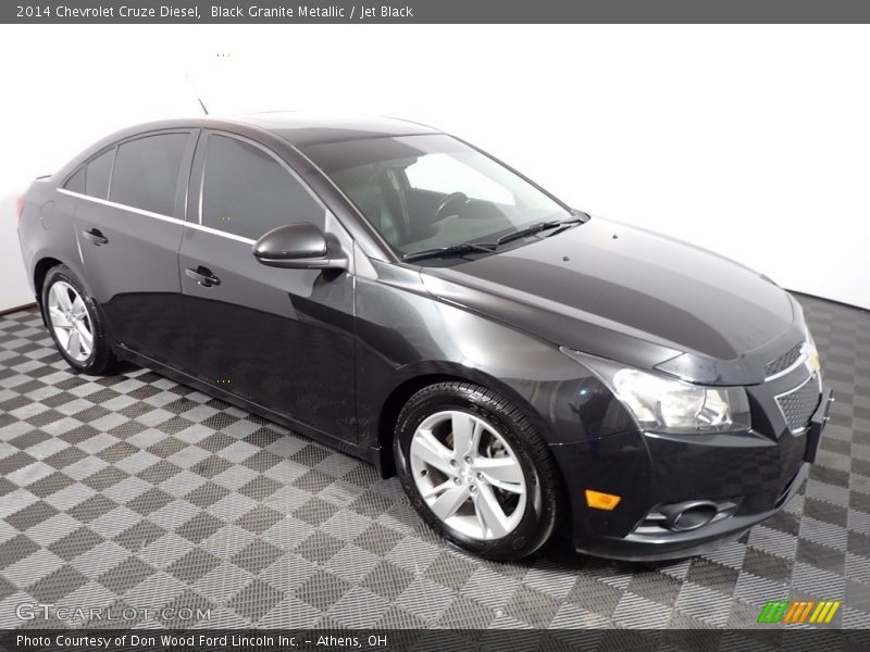 Black Granite Metallic / Jet Black 2014 Chevrolet Cruze Diesel