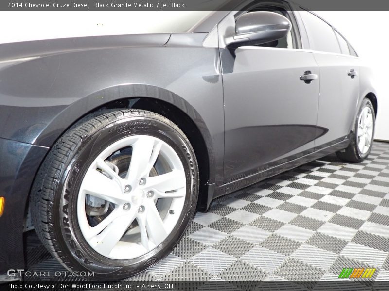 Black Granite Metallic / Jet Black 2014 Chevrolet Cruze Diesel
