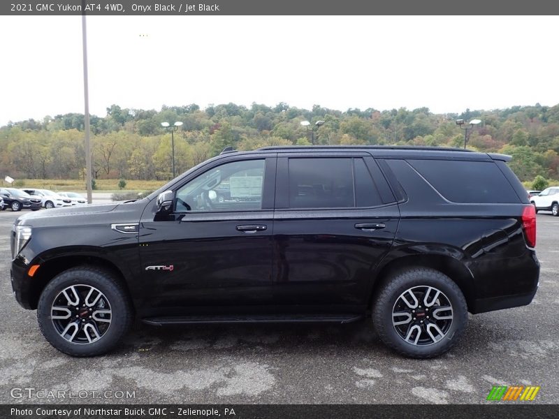 Onyx Black / Jet Black 2021 GMC Yukon AT4 4WD