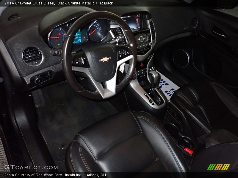 Black Granite Metallic / Jet Black 2014 Chevrolet Cruze Diesel