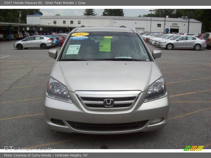 Silver Pearl Metallic / Gray 2007 Honda Odyssey EX