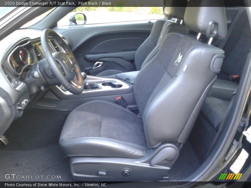 Front Seat of 2020 Challenger R/T Scat Pack