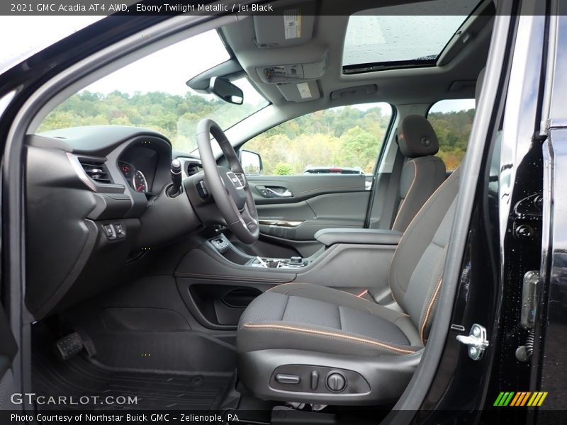 Front Seat of 2021 Acadia AT4 AWD