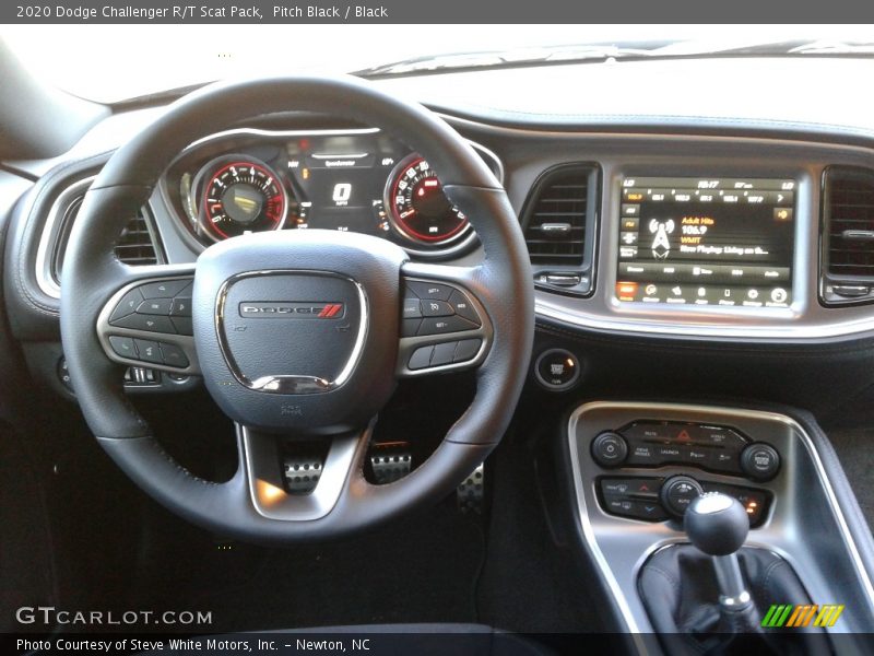 Dashboard of 2020 Challenger R/T Scat Pack