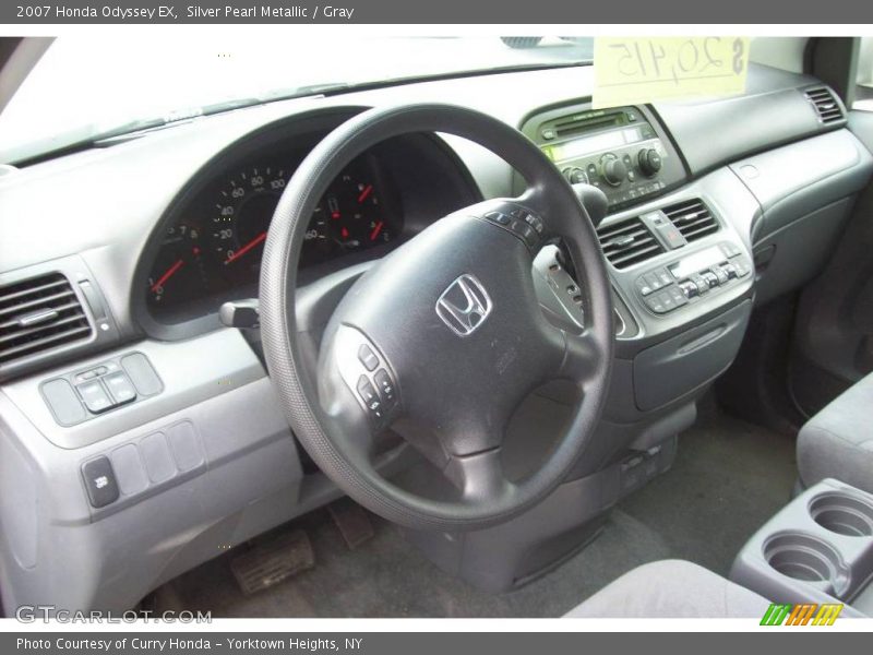 Silver Pearl Metallic / Gray 2007 Honda Odyssey EX