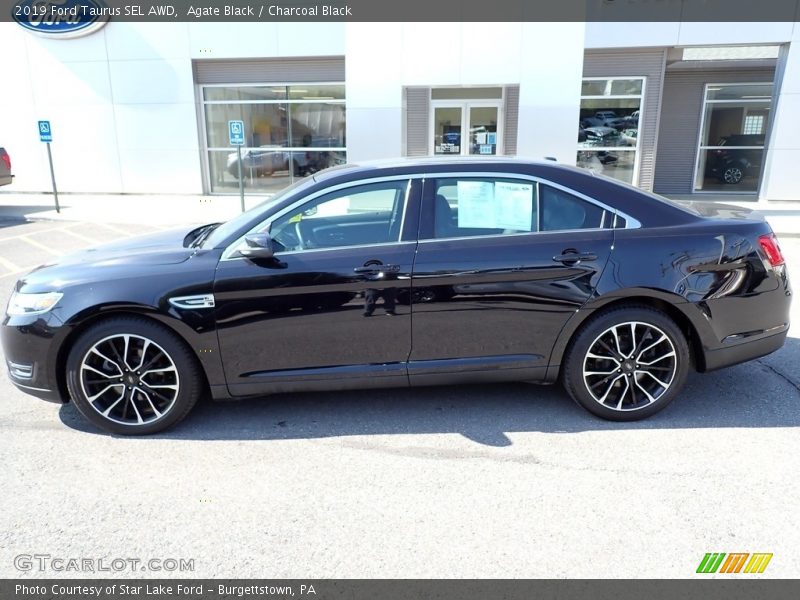 Agate Black / Charcoal Black 2019 Ford Taurus SEL AWD