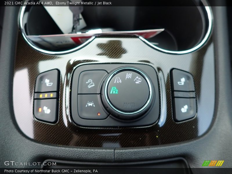 Controls of 2021 Acadia AT4 AWD