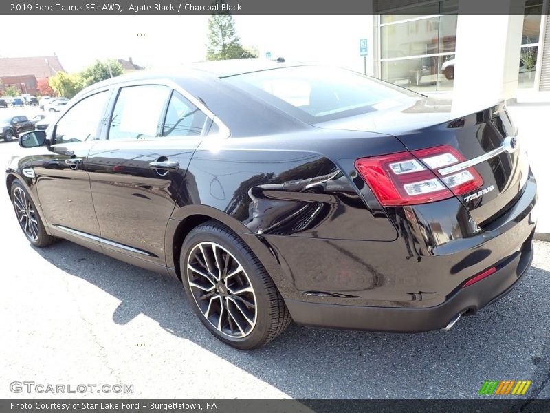 Agate Black / Charcoal Black 2019 Ford Taurus SEL AWD