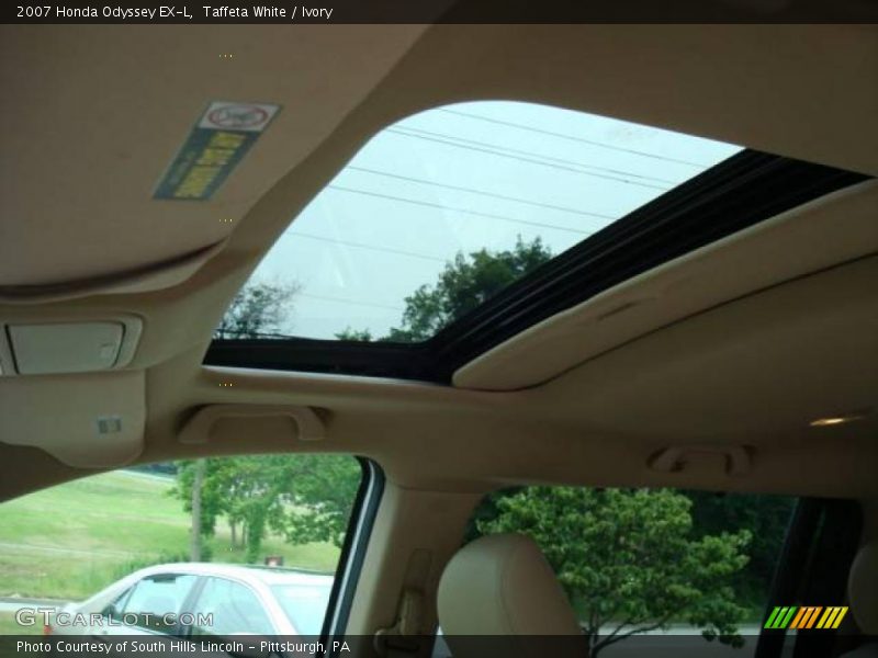 Taffeta White / Ivory 2007 Honda Odyssey EX-L