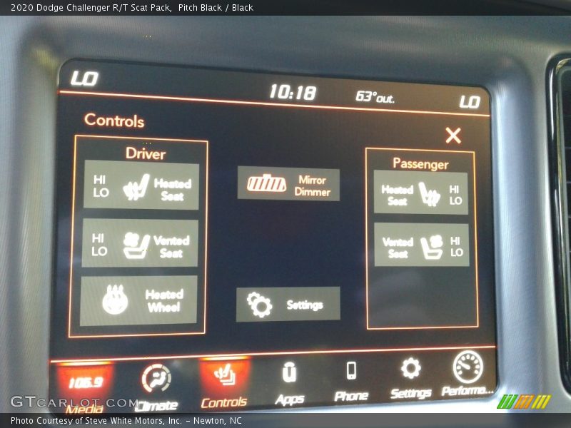 Pitch Black / Black 2020 Dodge Challenger R/T Scat Pack