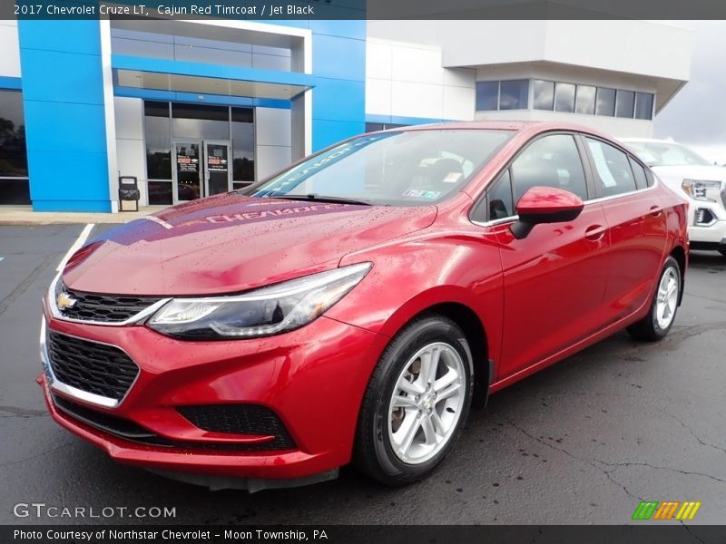 Cajun Red Tintcoat / Jet Black 2017 Chevrolet Cruze LT
