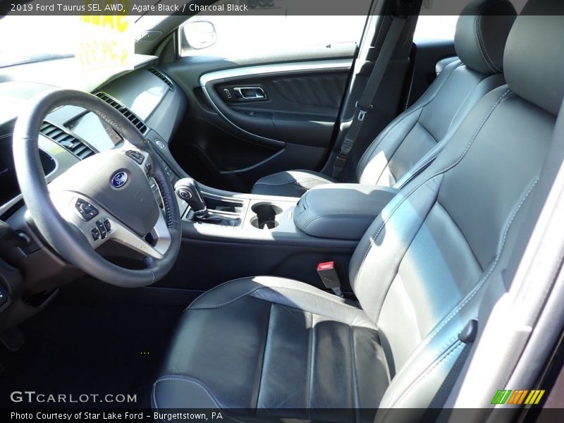 Front Seat of 2019 Taurus SEL AWD