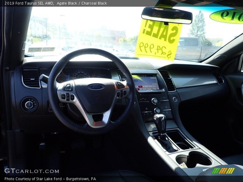 Agate Black / Charcoal Black 2019 Ford Taurus SEL AWD