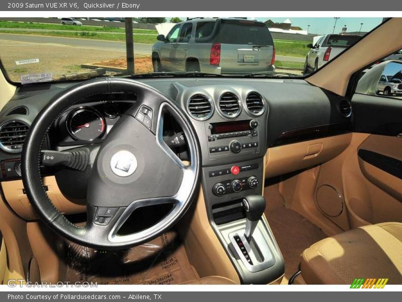 Quicksilver / Ebony 2009 Saturn VUE XR V6