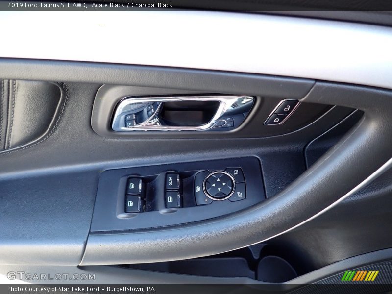 Agate Black / Charcoal Black 2019 Ford Taurus SEL AWD