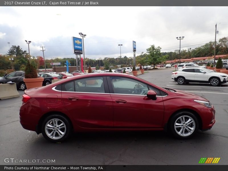 Cajun Red Tintcoat / Jet Black 2017 Chevrolet Cruze LT