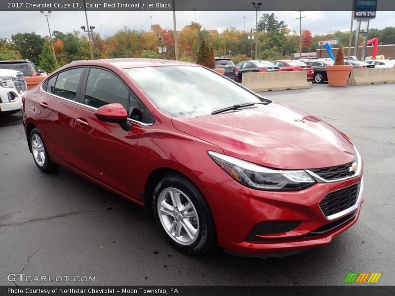 Cajun Red Tintcoat / Jet Black 2017 Chevrolet Cruze LT
