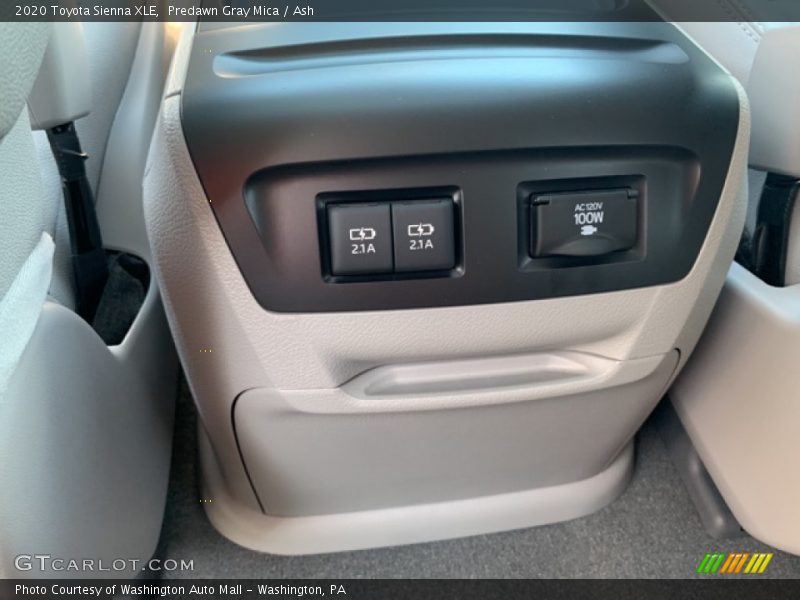 Predawn Gray Mica / Ash 2020 Toyota Sienna XLE