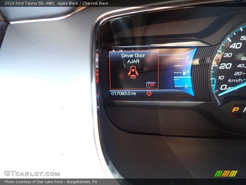 Agate Black / Charcoal Black 2019 Ford Taurus SEL AWD