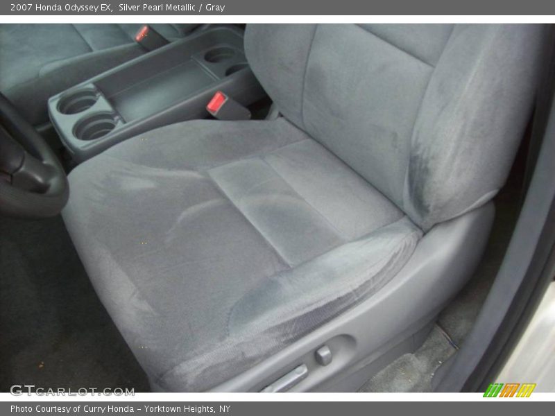 Silver Pearl Metallic / Gray 2007 Honda Odyssey EX