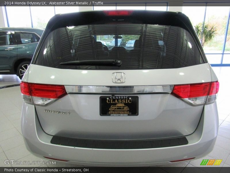 Alabaster Silver Metallic / Truffle 2014 Honda Odyssey LX
