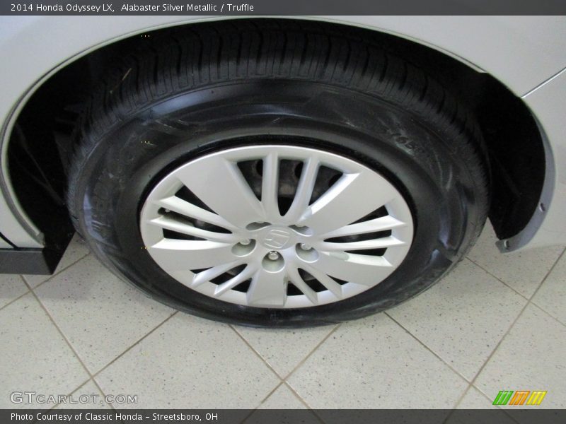 Alabaster Silver Metallic / Truffle 2014 Honda Odyssey LX