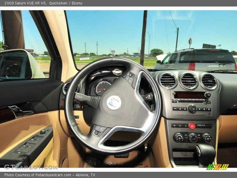 Quicksilver / Ebony 2009 Saturn VUE XR V6