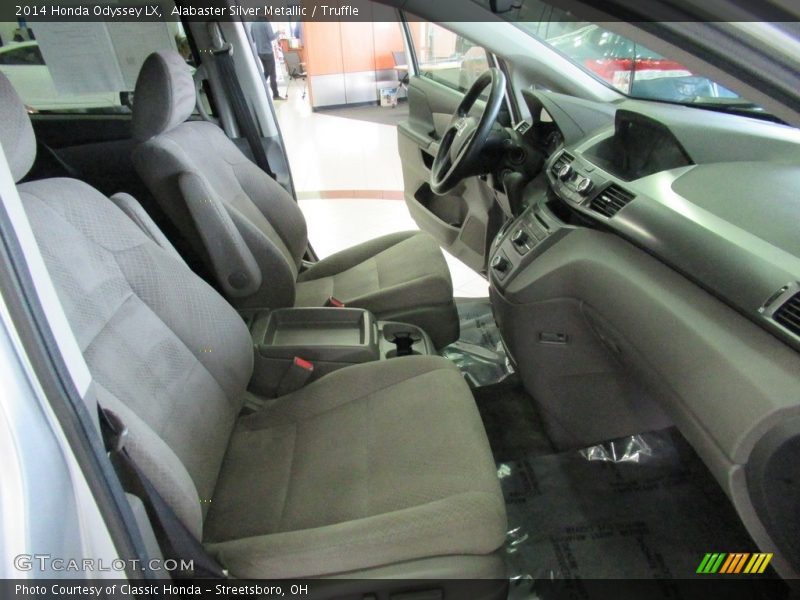 Alabaster Silver Metallic / Truffle 2014 Honda Odyssey LX