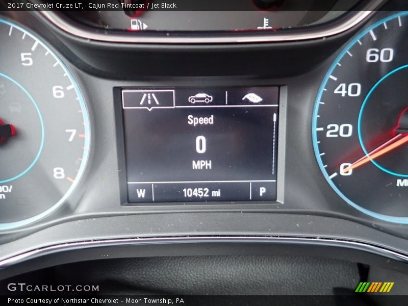Cajun Red Tintcoat / Jet Black 2017 Chevrolet Cruze LT