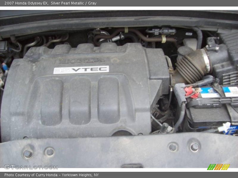Silver Pearl Metallic / Gray 2007 Honda Odyssey EX