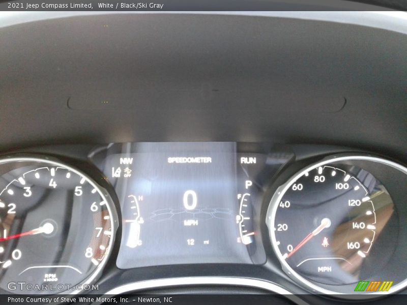 White / Black/Ski Gray 2021 Jeep Compass Limited