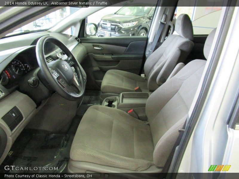 Alabaster Silver Metallic / Truffle 2014 Honda Odyssey LX