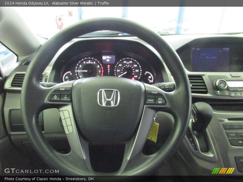 Alabaster Silver Metallic / Truffle 2014 Honda Odyssey LX