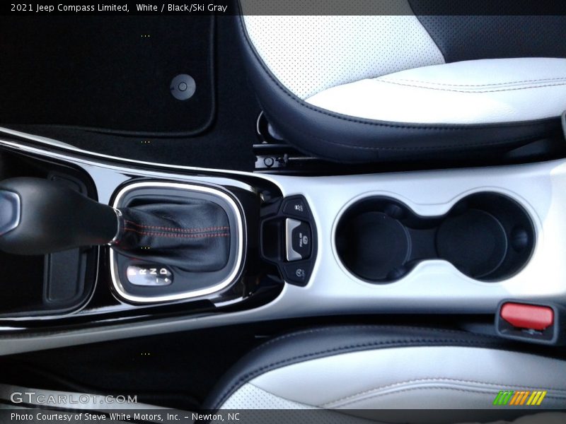 White / Black/Ski Gray 2021 Jeep Compass Limited