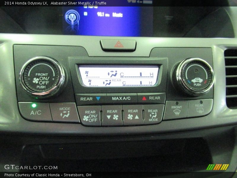 Alabaster Silver Metallic / Truffle 2014 Honda Odyssey LX