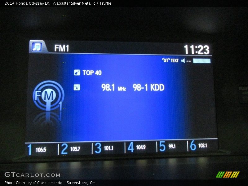 Alabaster Silver Metallic / Truffle 2014 Honda Odyssey LX