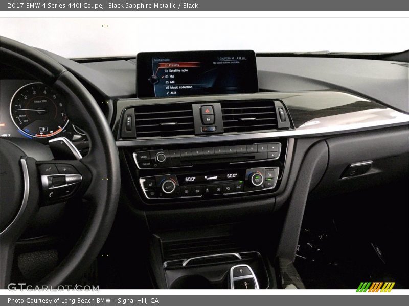 Black Sapphire Metallic / Black 2017 BMW 4 Series 440i Coupe