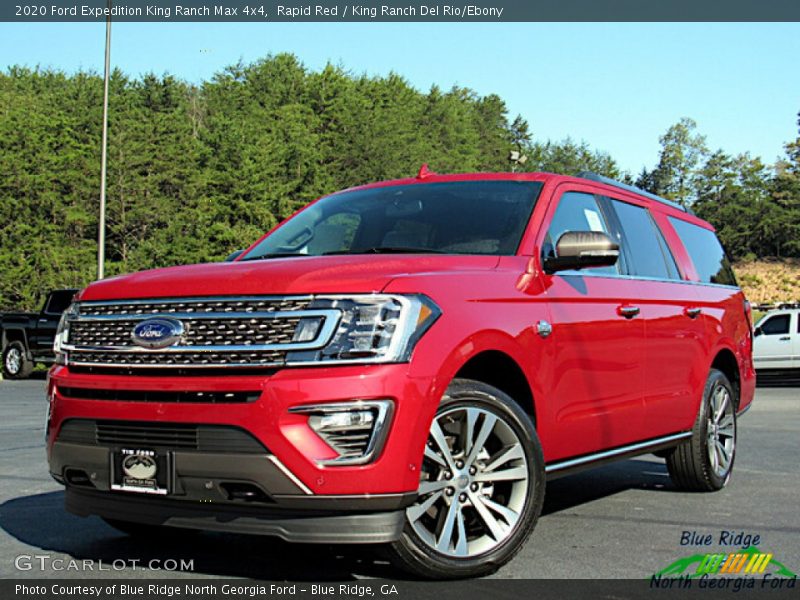 Rapid Red / King Ranch Del Rio/Ebony 2020 Ford Expedition King Ranch Max 4x4