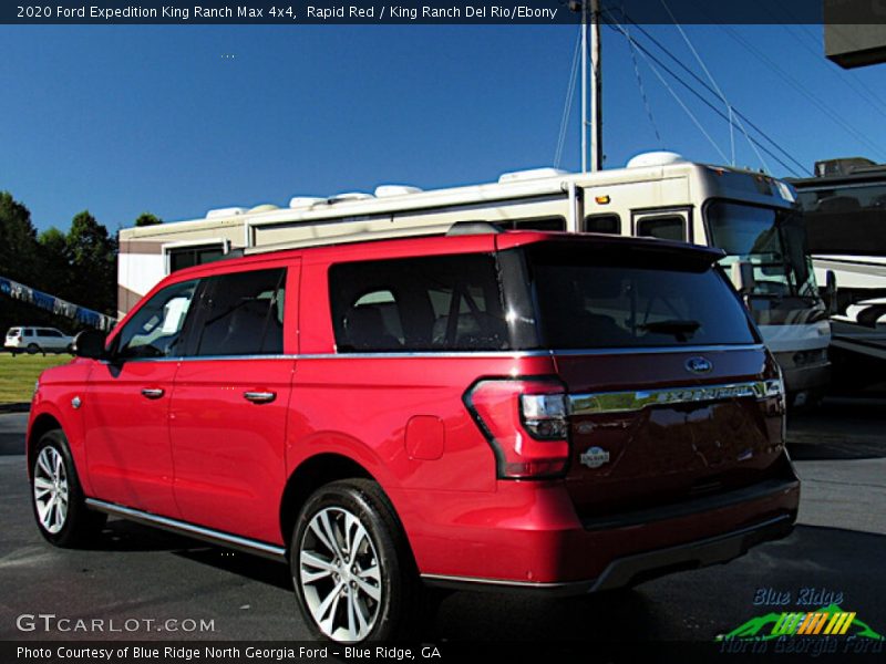 Rapid Red / King Ranch Del Rio/Ebony 2020 Ford Expedition King Ranch Max 4x4
