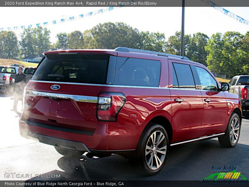 Rapid Red / King Ranch Del Rio/Ebony 2020 Ford Expedition King Ranch Max 4x4